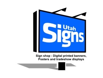 Utah Signs logo design by sengkuni08