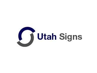 Utah Signs logo design by my!dea