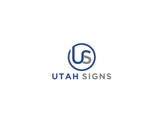 Utah Signs logo design by bricton