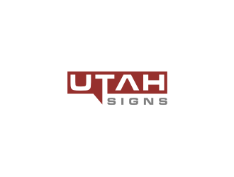 Utah Signs logo design by bricton