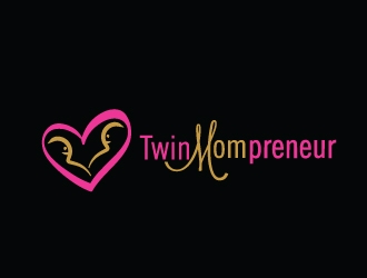 TwinMompreneur logo design by Foxcody