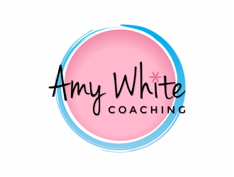 AMY WHITE COACHING logo design by mutafailan