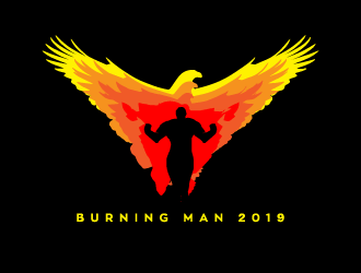 Burning Man 2019 logo design by PRN123