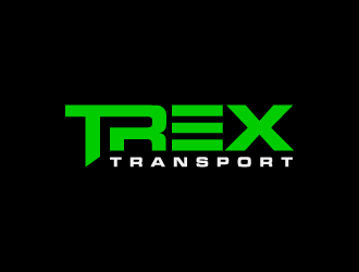 Trex Transport logo design by denfransko