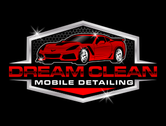 Dream clean mobile detailing  logo design by jm77788