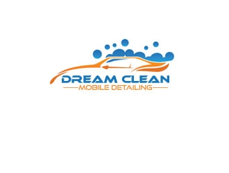 Dream clean mobile detailing  logo design by JackPayne
