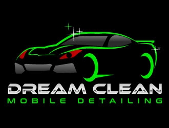 Dream clean mobile detailing  logo design by Suvendu
