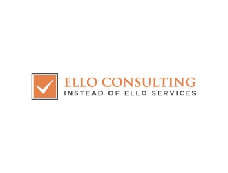 ello services  logo design by wongndeso
