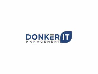 Donker IT Management logo design by haidar