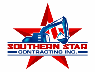 Southern Star Contracting Inc. logo design by mutafailan