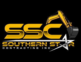 Southern Star Contracting Inc. logo design by daywalker