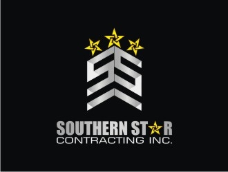 Southern Star Contracting Inc. logo design by hariyantodesign