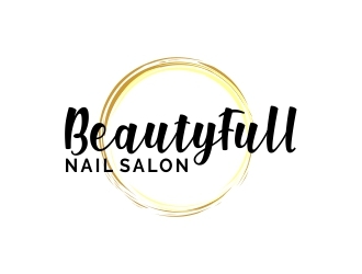 BeautyFull Nail Salon logo design by lj.creative