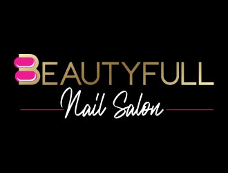 BeautyFull Nail Salon logo design by REDCROW