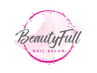 BeautyFull Nail Salon logo design by jaize