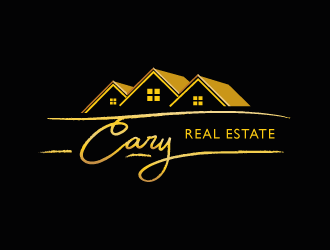 Real Estate CARY logo design by defeale