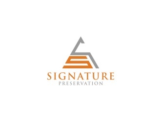 Signature Preservation logo design by bricton