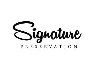 Signature Preservation logo design by Muhammad_Abbas
