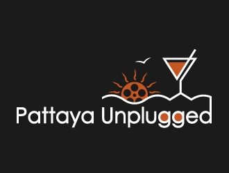 Pattaya Unplugged logo design by savvyartstudio