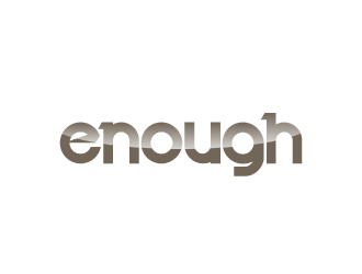 Enough logo design by nona