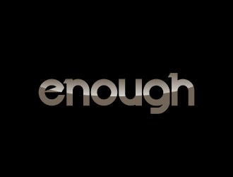 Enough logo design by nona