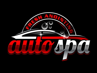 Fresh Anointing Auto Spa logo design by DreamLogoDesign