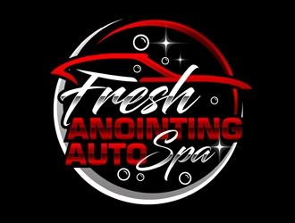 Fresh Anointing Auto Spa logo design by DreamLogoDesign