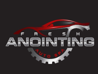 Fresh Anointing Auto Spa logo design by Suvendu