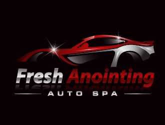 Fresh Anointing Auto Spa logo design by Suvendu