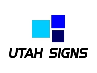 Utah Signs logo design by mckris