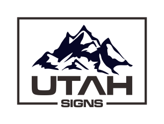 Utah Signs logo design by qqdesigns