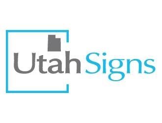 Utah Signs logo design by Suvendu