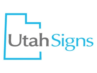 Utah Signs logo design by Suvendu