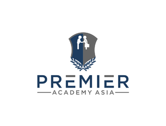 Premier Academy Asia logo design by johana