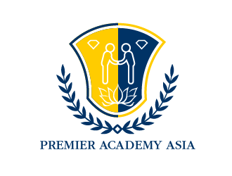 Premier Academy Asia logo design by SOLARFLARE