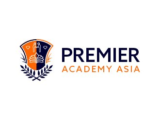 Premier Academy Asia logo design by SOLARFLARE