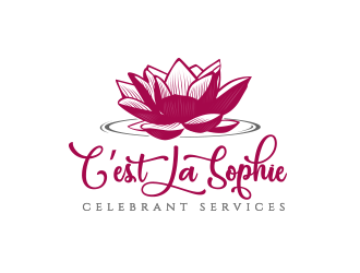 C’est La Sophie Celebrant Services logo design by schiena