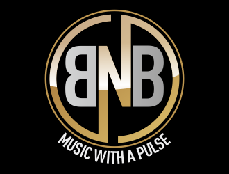 BNB   (tagline) Music with a pulse logo design by Greenlight