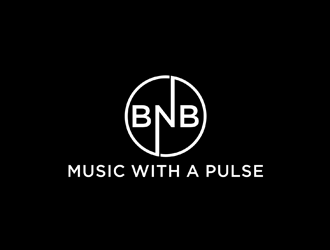 BNB   (tagline) Music with a pulse logo design by johana