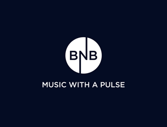 BNB   (tagline) Music with a pulse logo design by KQ5