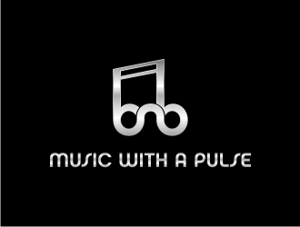 BNB   (tagline) Music with a pulse logo design by Landung