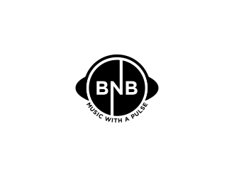 BNB   (tagline) Music with a pulse logo design by goblin