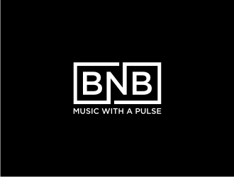 BNB   (tagline) Music with a pulse logo design by dewipadi