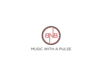 BNB   (tagline) Music with a pulse logo design by Barkah