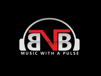 BNB   (tagline) Music with a pulse logo design by harshikagraphics