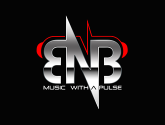 BNB   (tagline) Music with a pulse logo design by 3Dlogos