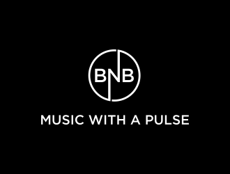 BNB   (tagline) Music with a pulse logo design by ammad