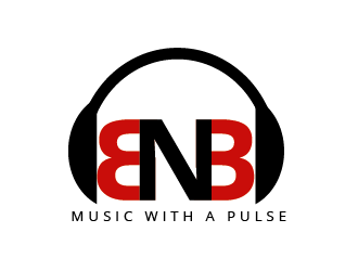 BNB   (tagline) Music with a pulse logo design by czars