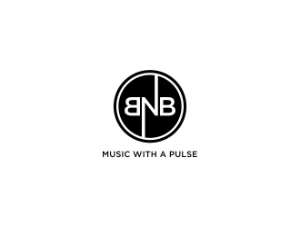 BNB   (tagline) Music with a pulse logo design by oke2angconcept
