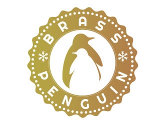 Brass Penguin logo design by defeale
